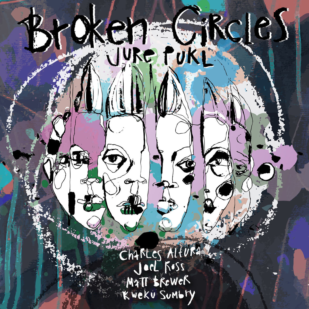 Jure Pukl – Broken Circles vinyl record cover