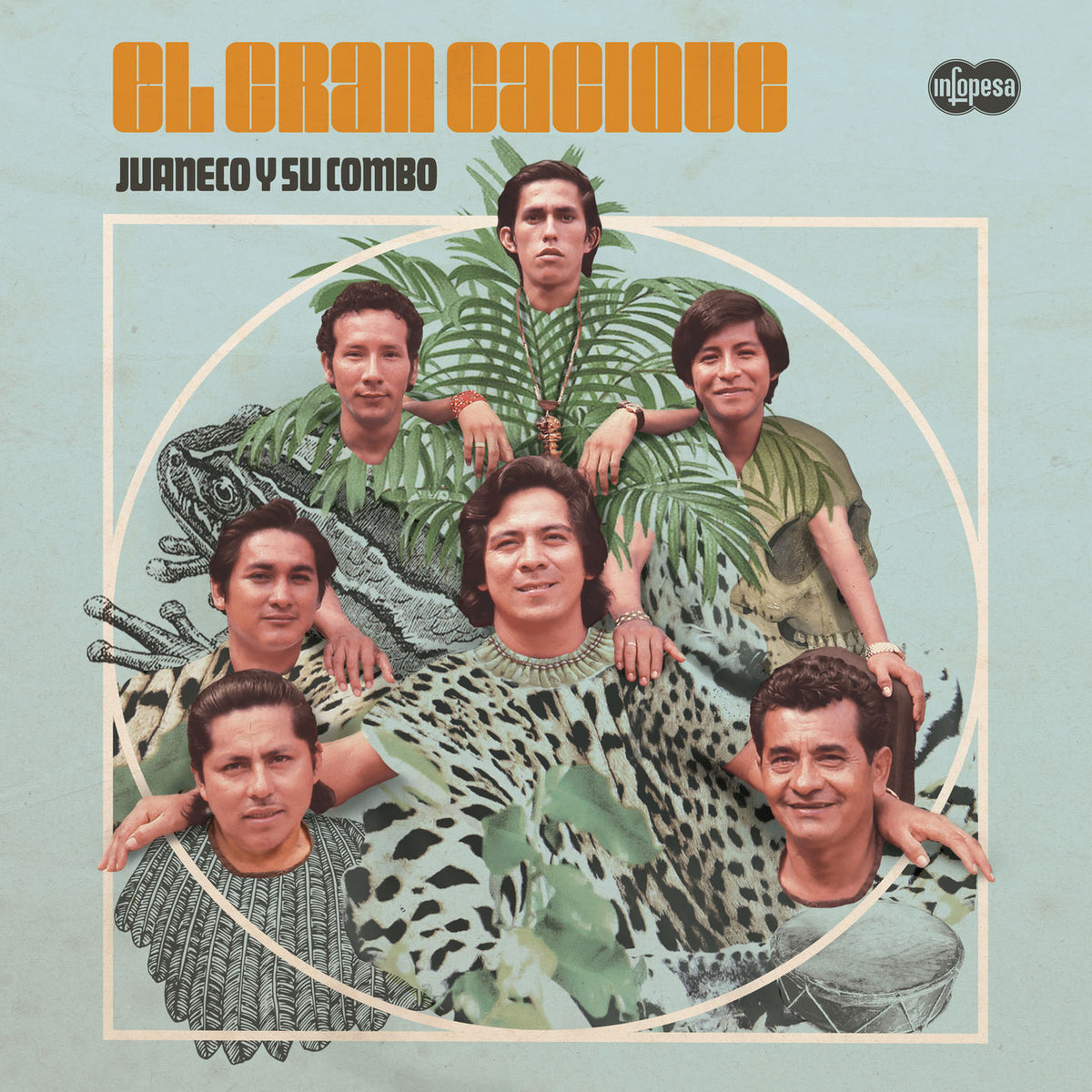Juaneco Y Su Combo – El Gran Cacique vinyl record cover