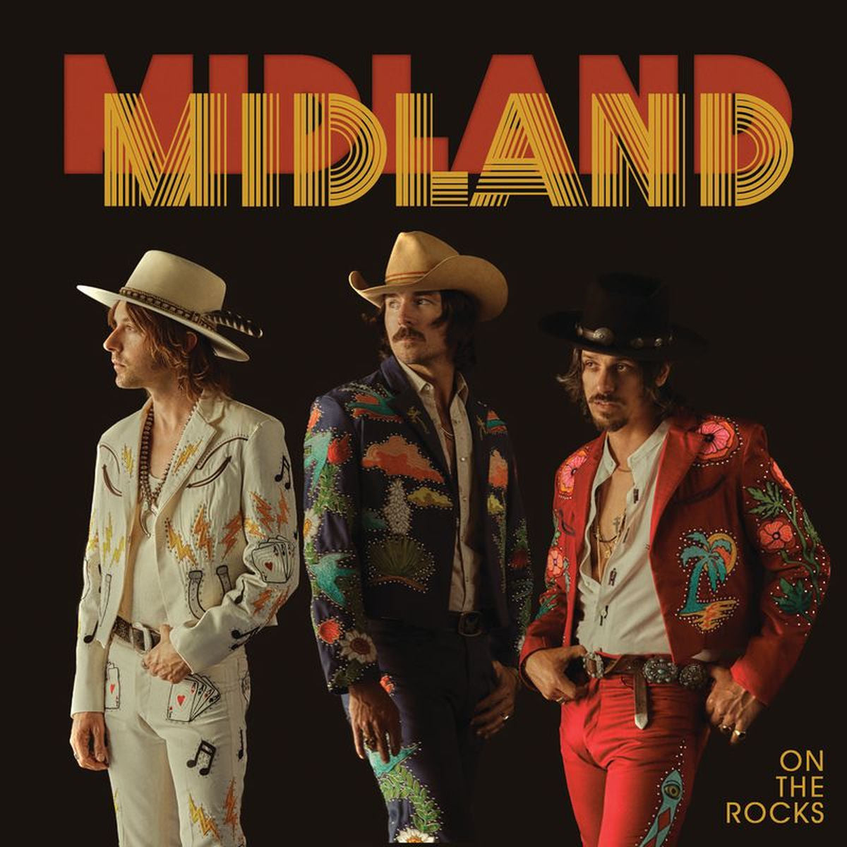Midland – On The Rocks vinyl record cover