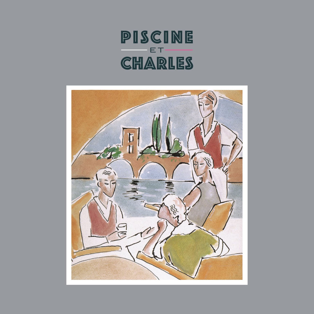 Piscine et Charles – Quart De Tour, Mon Amour vinyl record cover