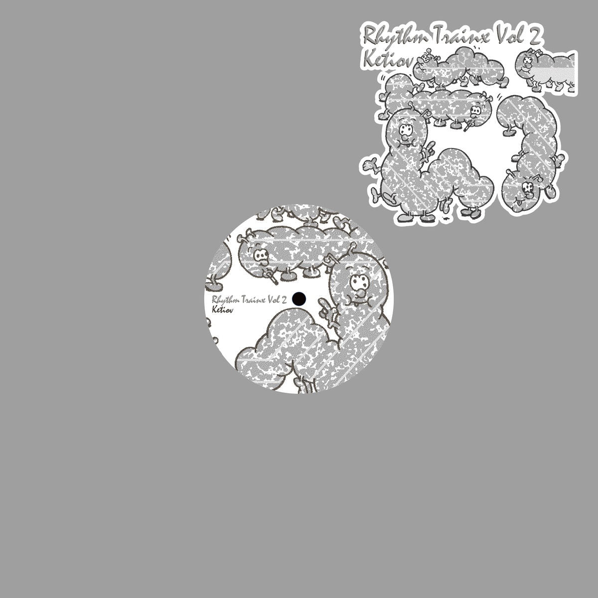 Ketiov – Rhythm Trainx Vol. 2 vinyl cover