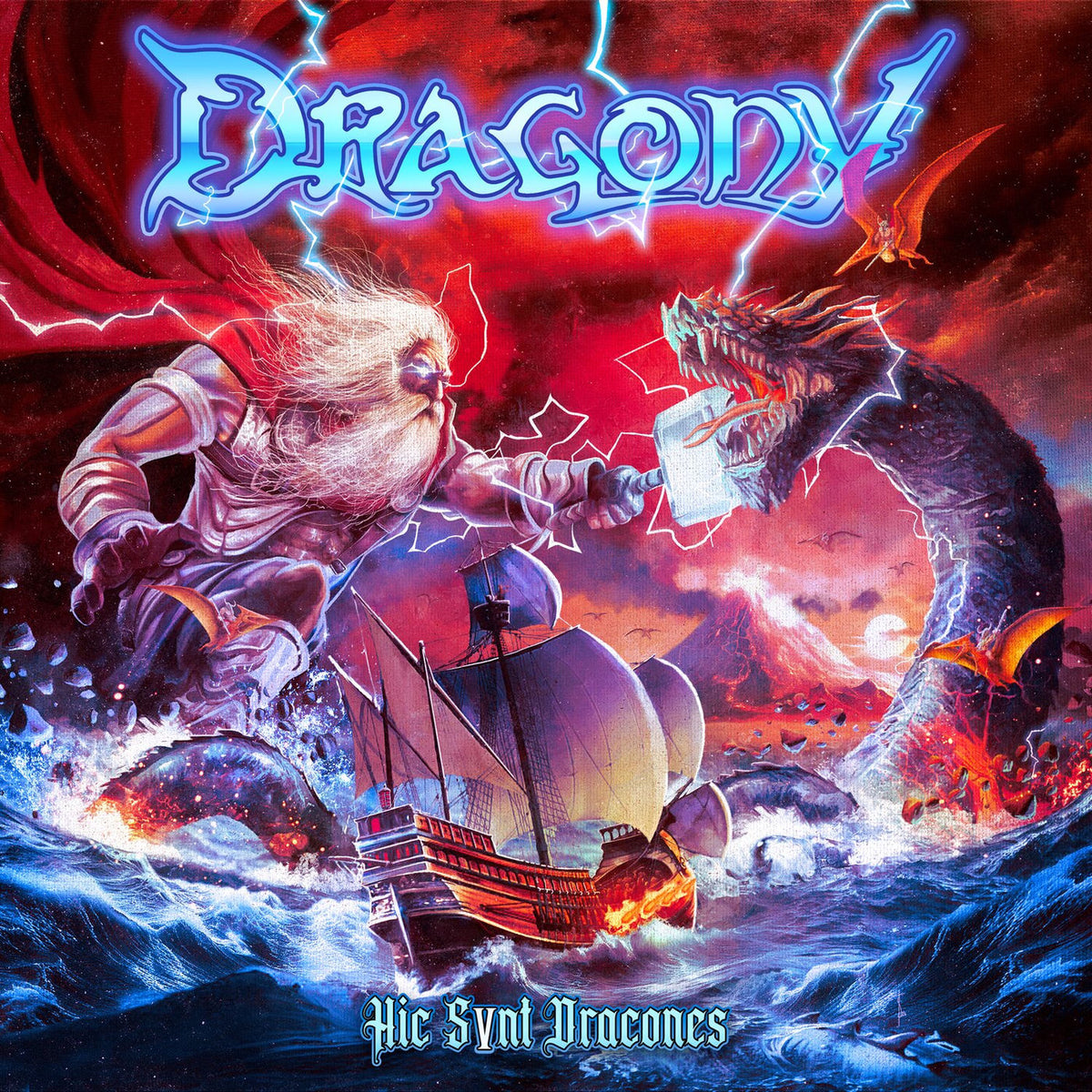 Dragony – Hic Svnt Dracones vinyl record cover