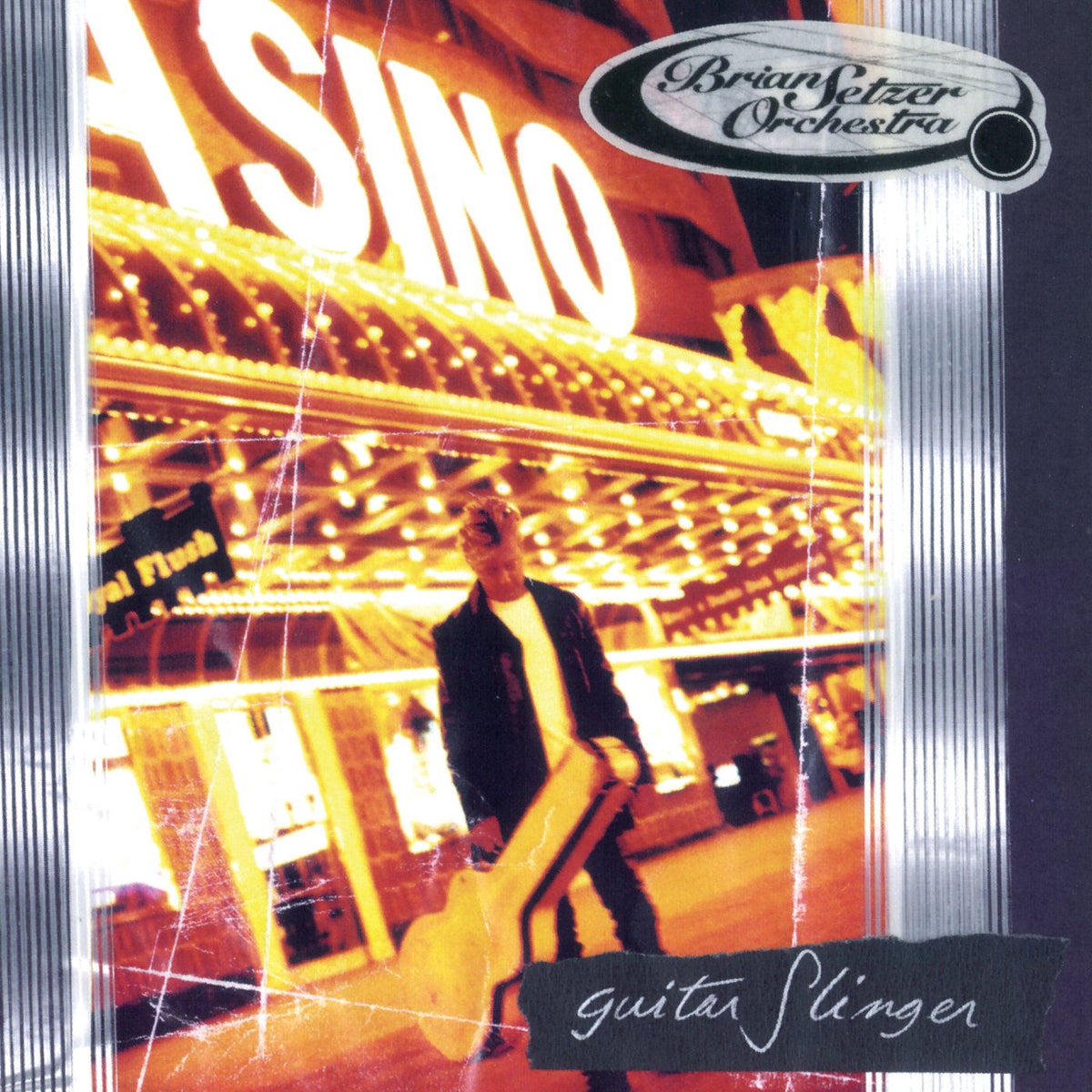 Brian Setzer Orchestra – Guitar Slinger vinyl record cover