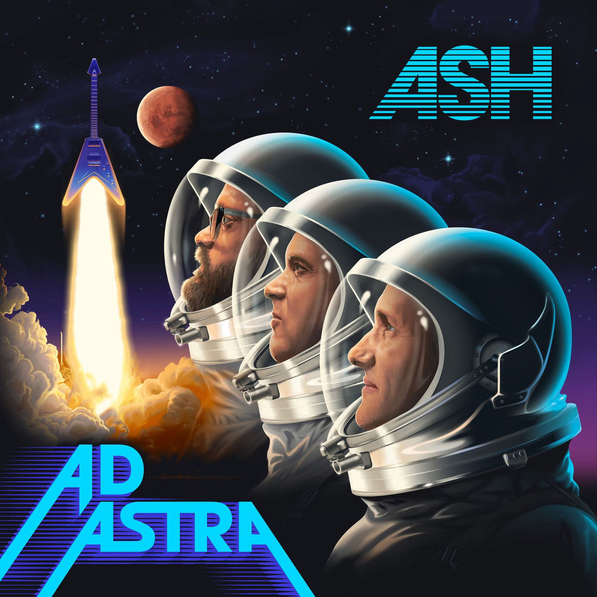 Ash – Ad Astra vinyl record cover