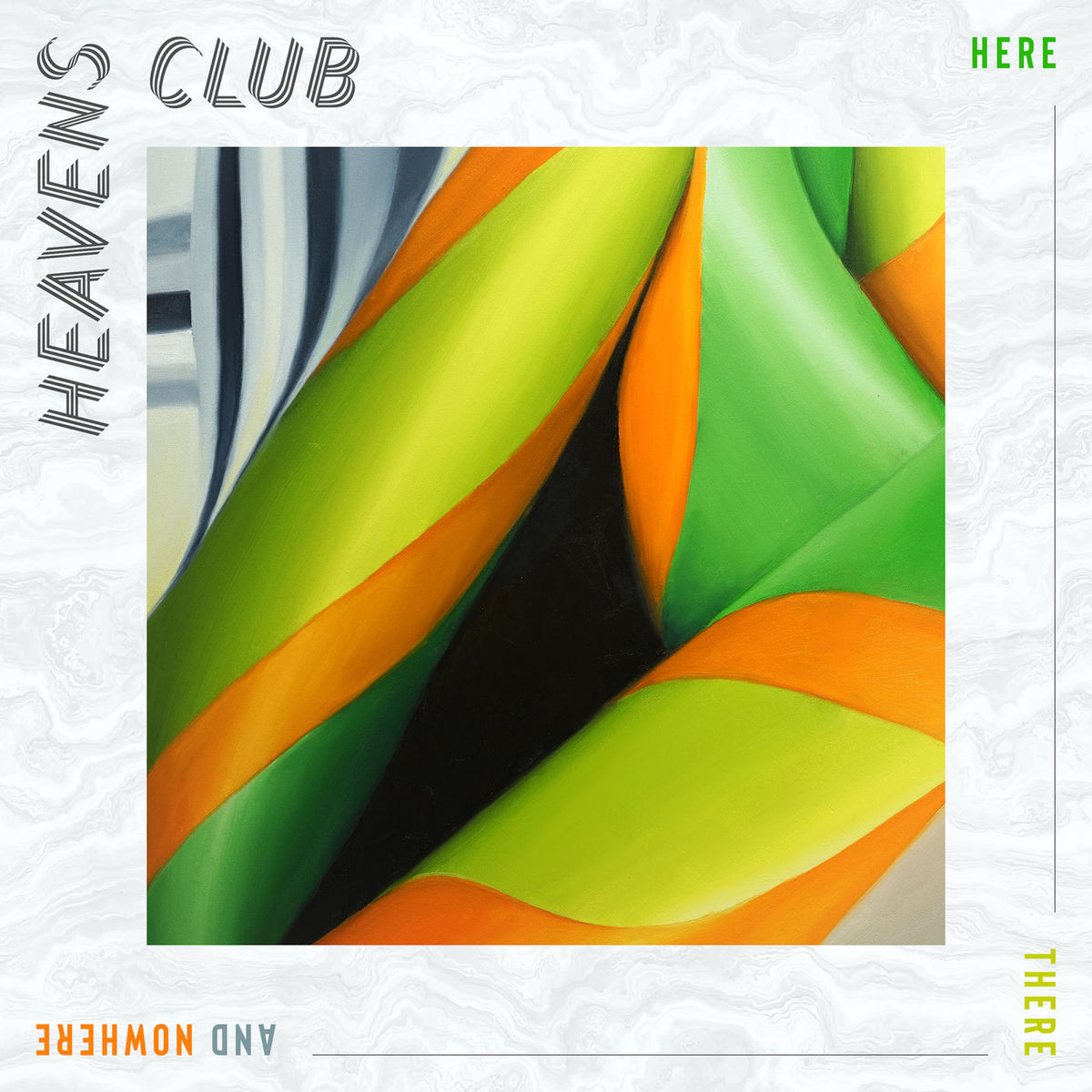 Heavens Club – Here There And Nowhere vinyl record cover