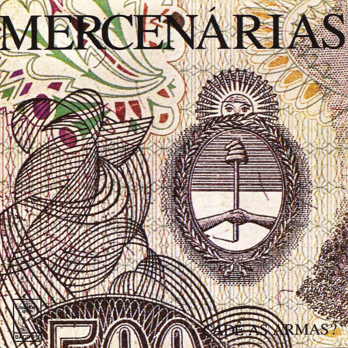 Mercenarias – Cade As Armas vinyl record cover