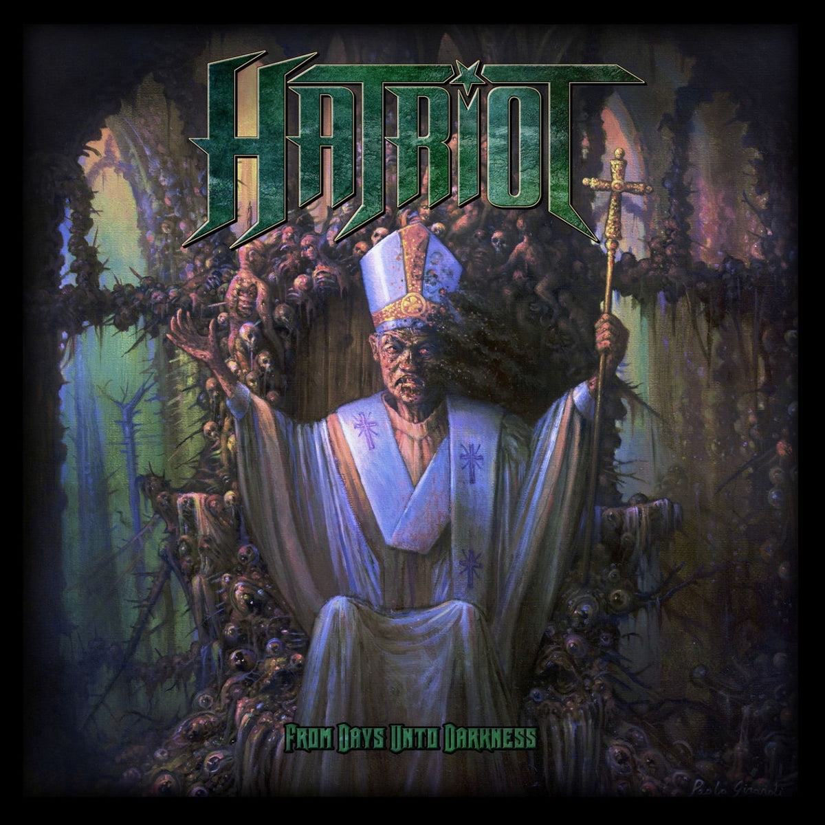 Hatriot – From Days Unto Darkness vinyl record cover