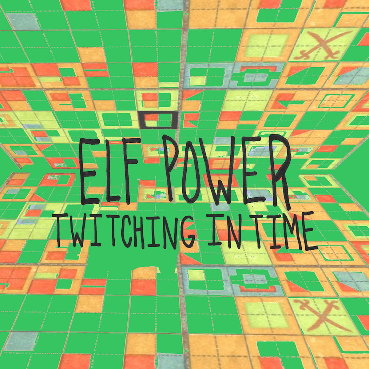 Elf Power – Twitching In Time vinyl record cover