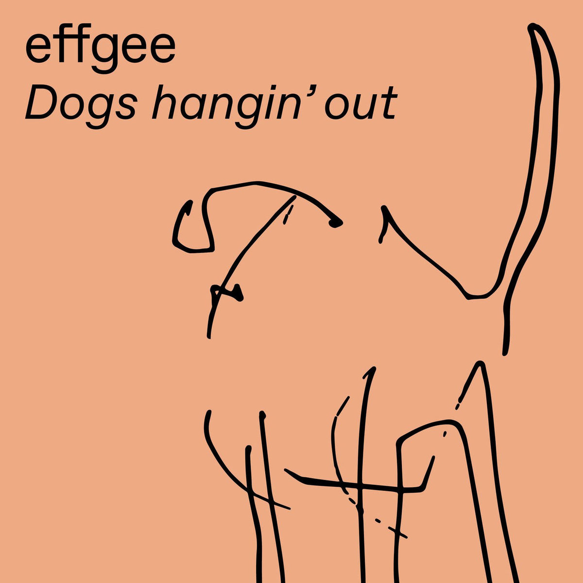 Effgee – Dogs hangin' out vinyl cover