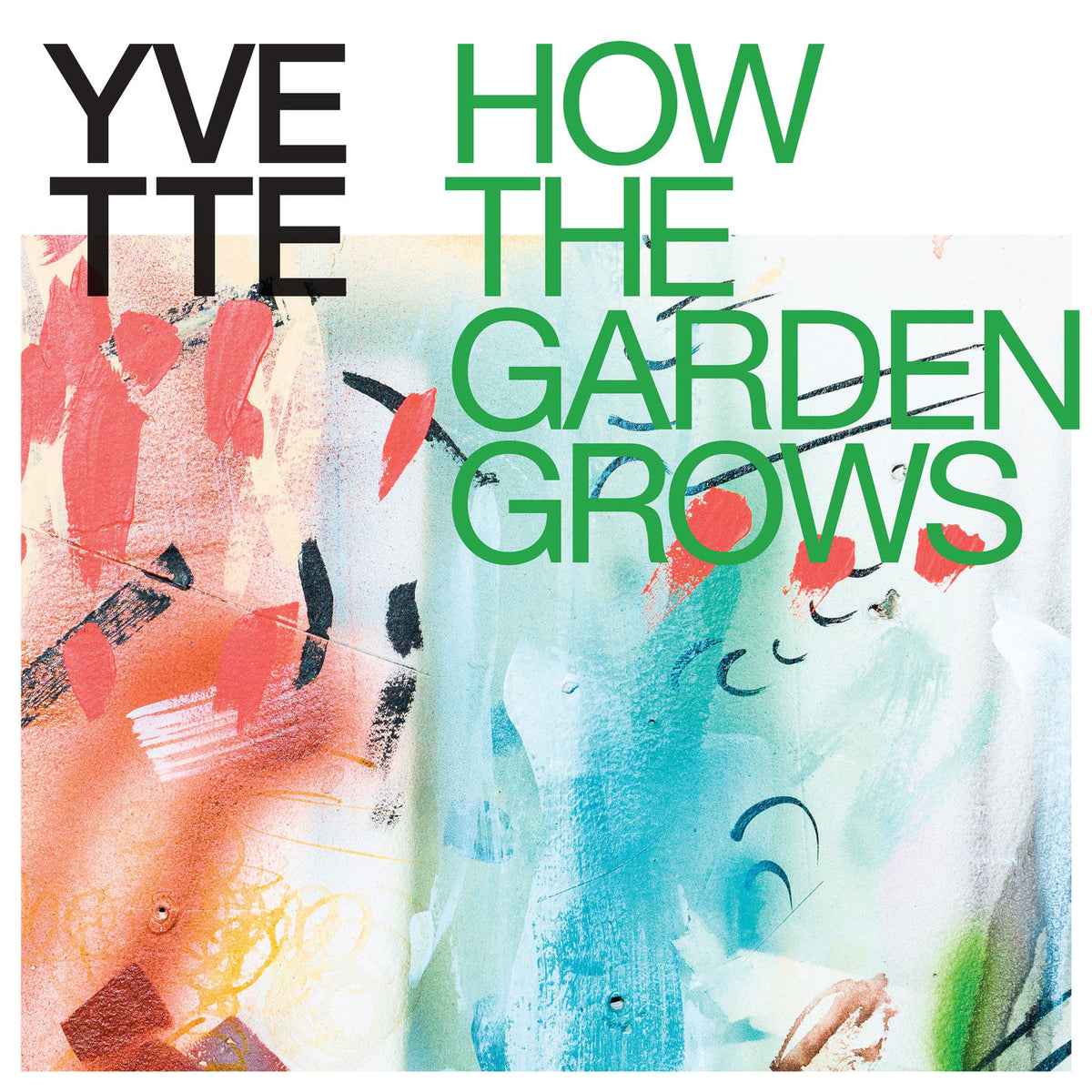 Yvette – How the Garden Grows vinyl record cover