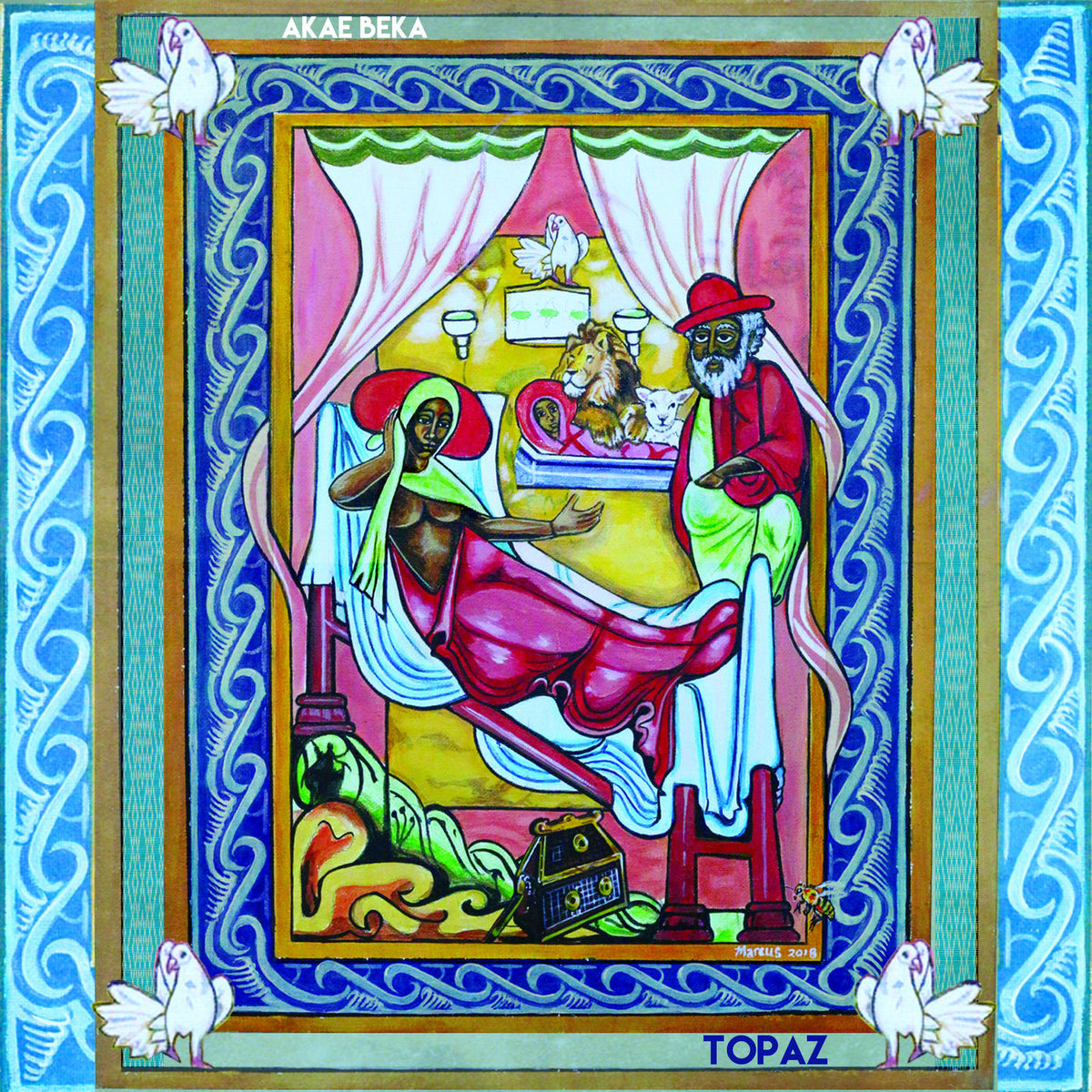 Akae Beka – Topaz vinyl record cover