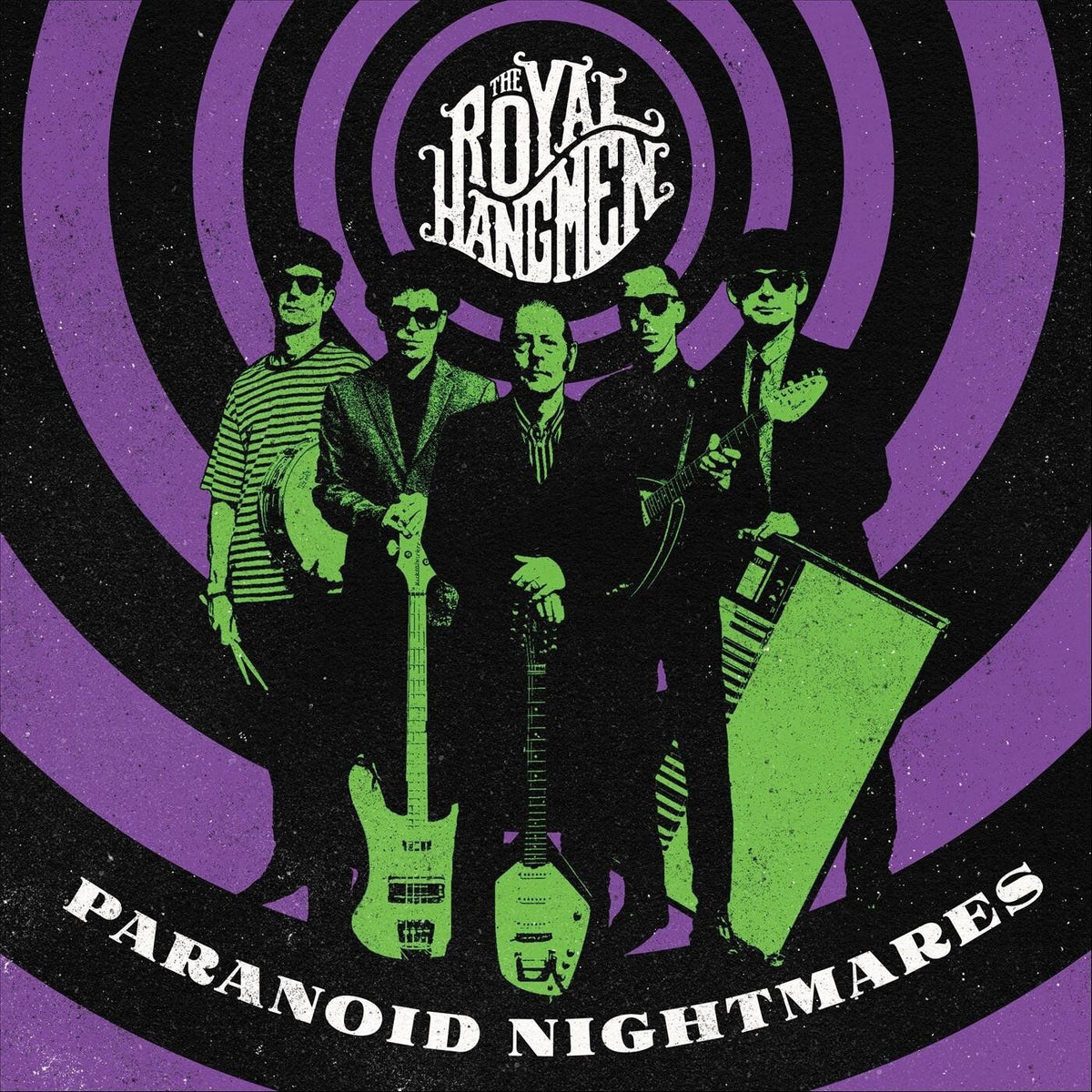 Royal Hangmen – Paranoid Nightmares vinyl record cover