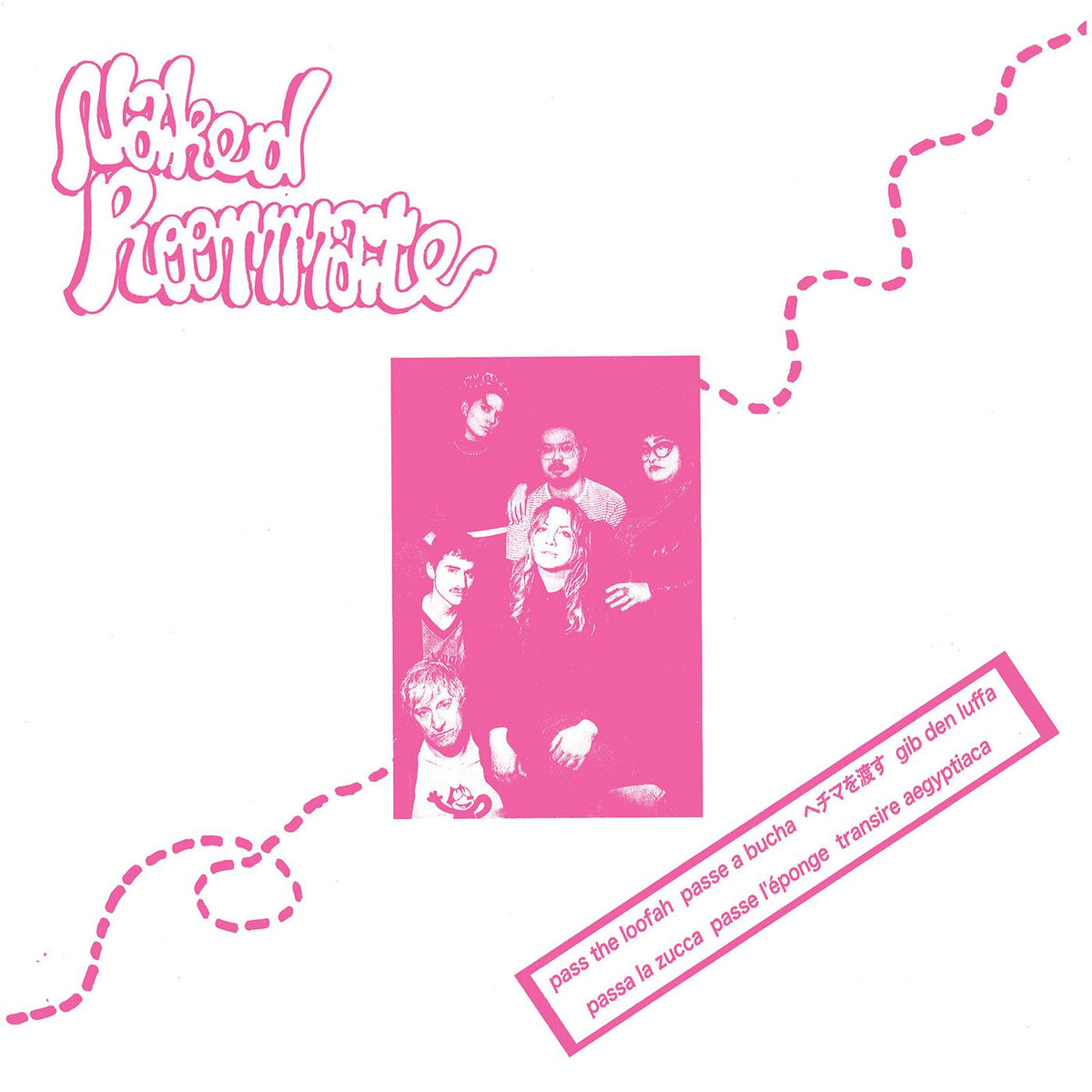 Naked Roommate – Pass the Loofah vinyl record cover