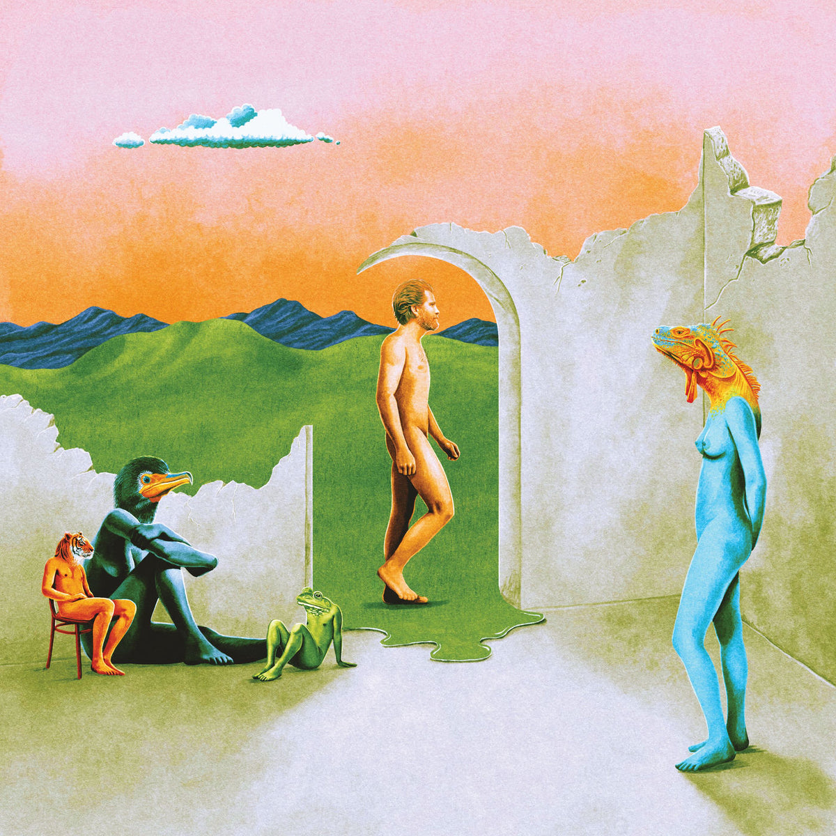 Joe Westerlund – Curiosities from the Shift vinyl record cover