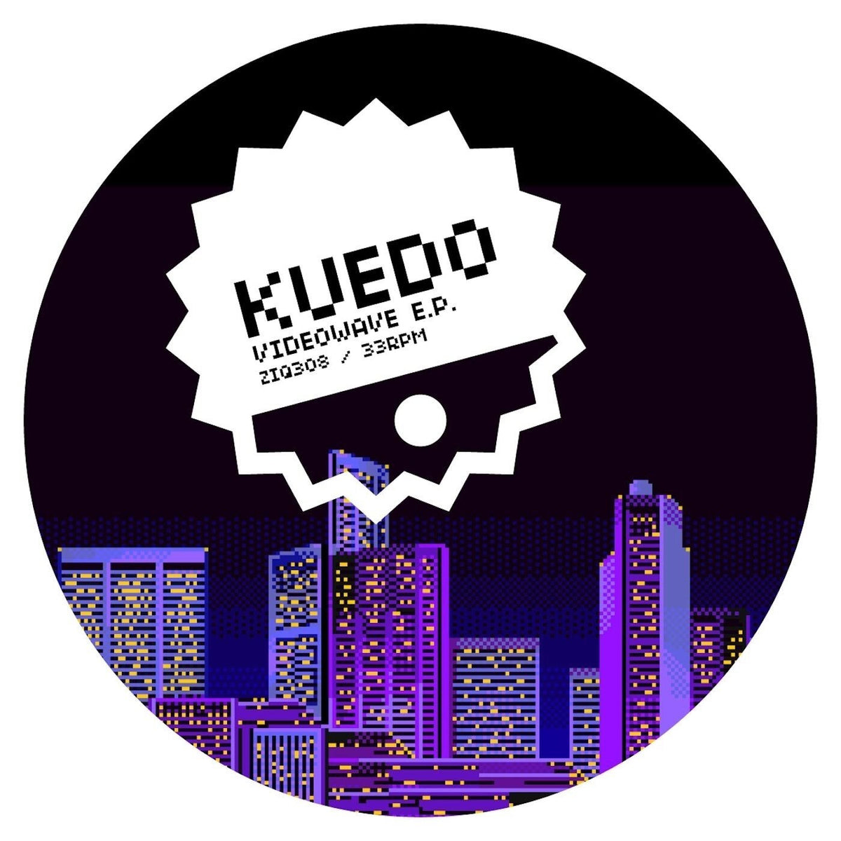 Kuedo – Videowave EP vinyl cover