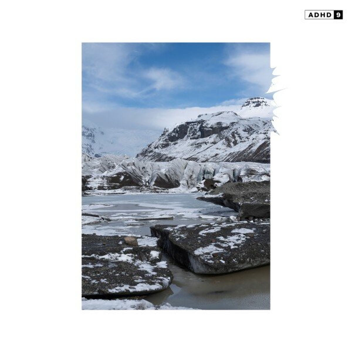 ADHD – 9 vinyl record cover