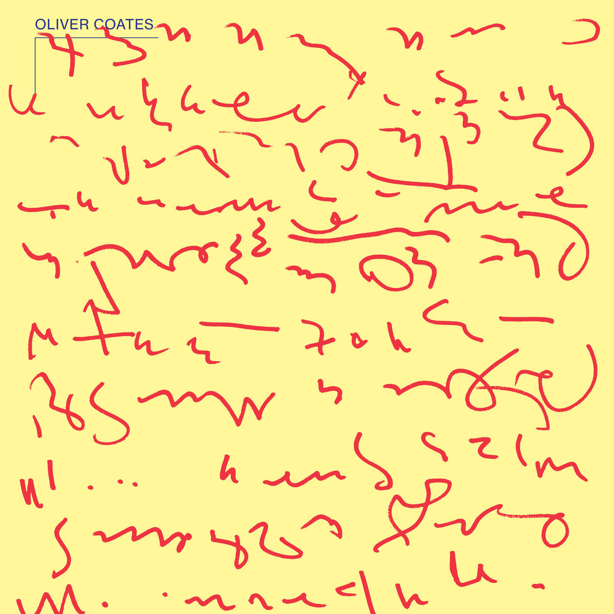 Oliver Coates – Shelley's on Zenn-La vinyl cover