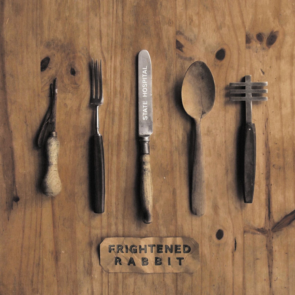 Frightened Rabbit – State Hospital vinyl cover