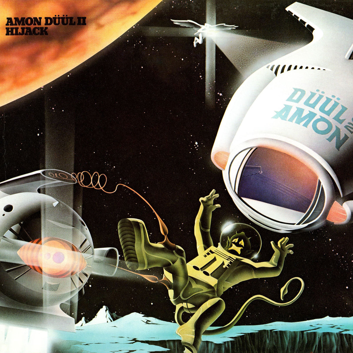 Amon Duul Ii – Hijack vinyl record cover