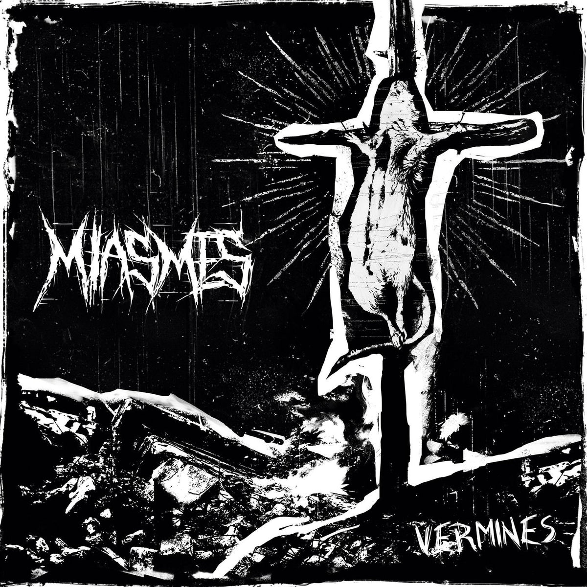 Miasmes – Vermines vinyl record cover