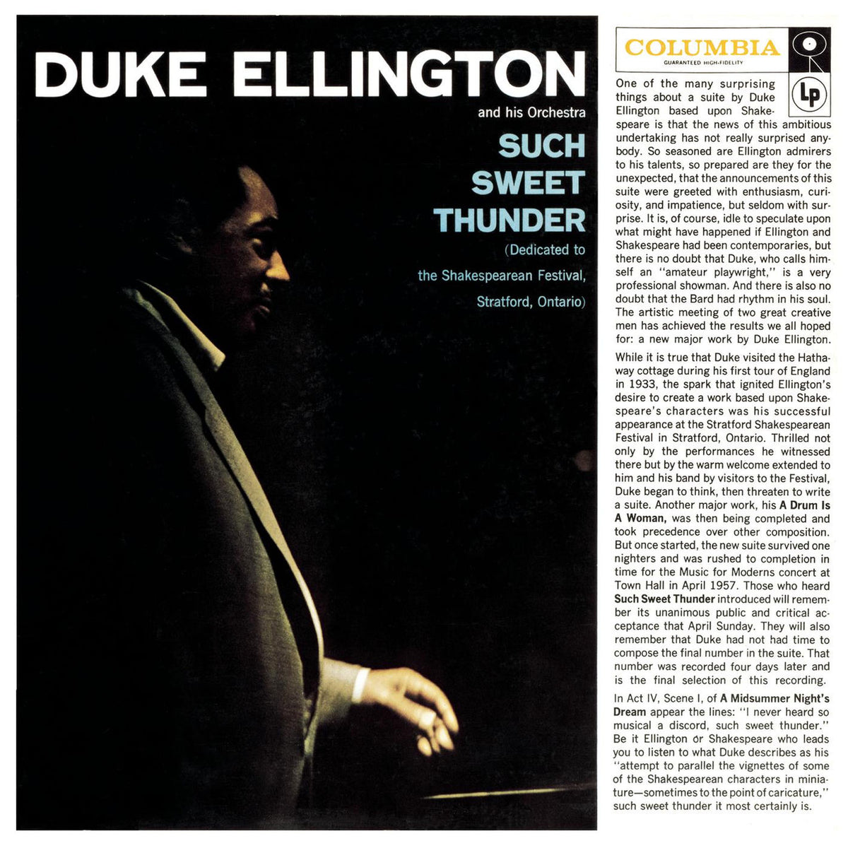 Duke Ellington – Such Sweet Thunder (Expanded Edition) vinyl cover