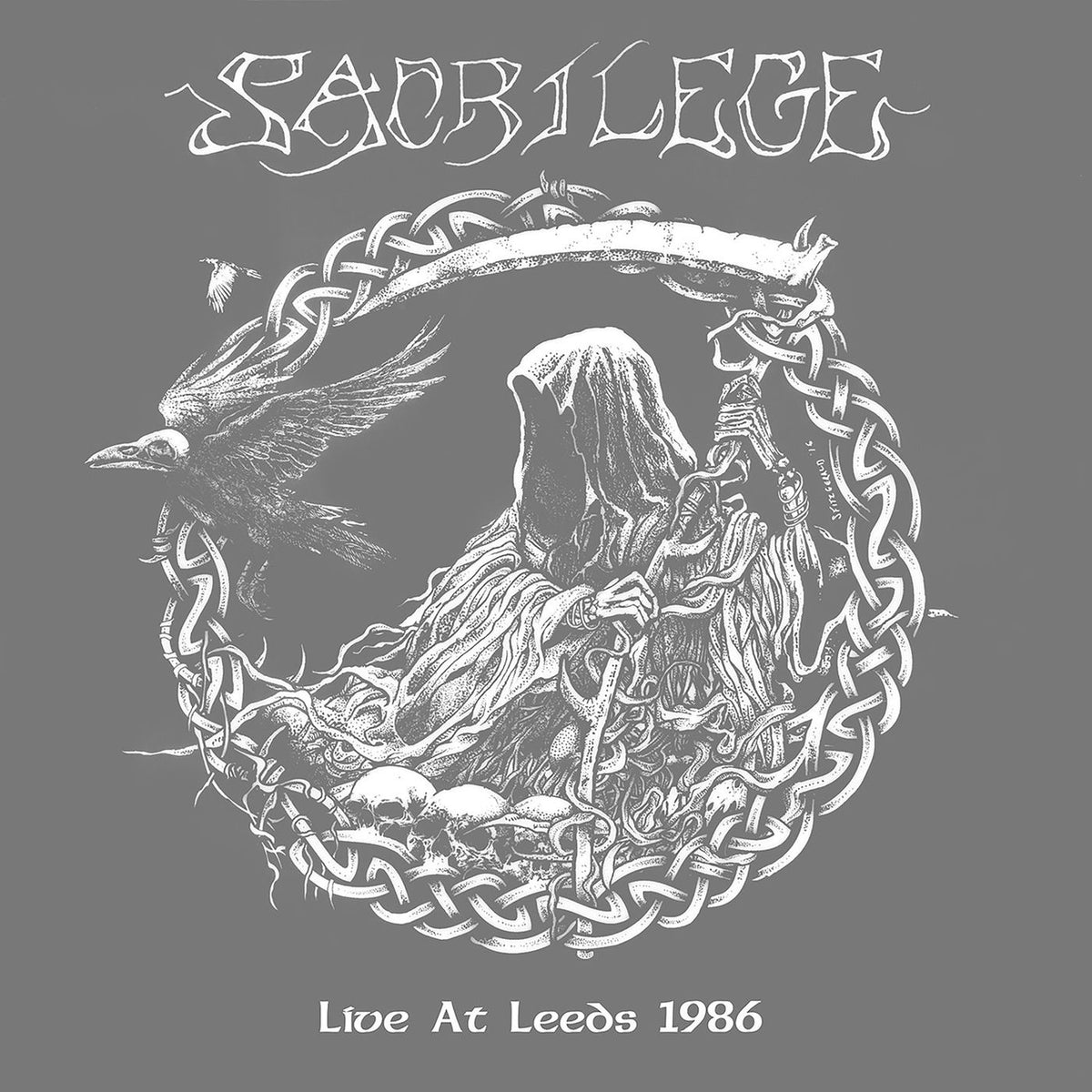 Sacrilege – Live Leeds 1986 vinyl record cover