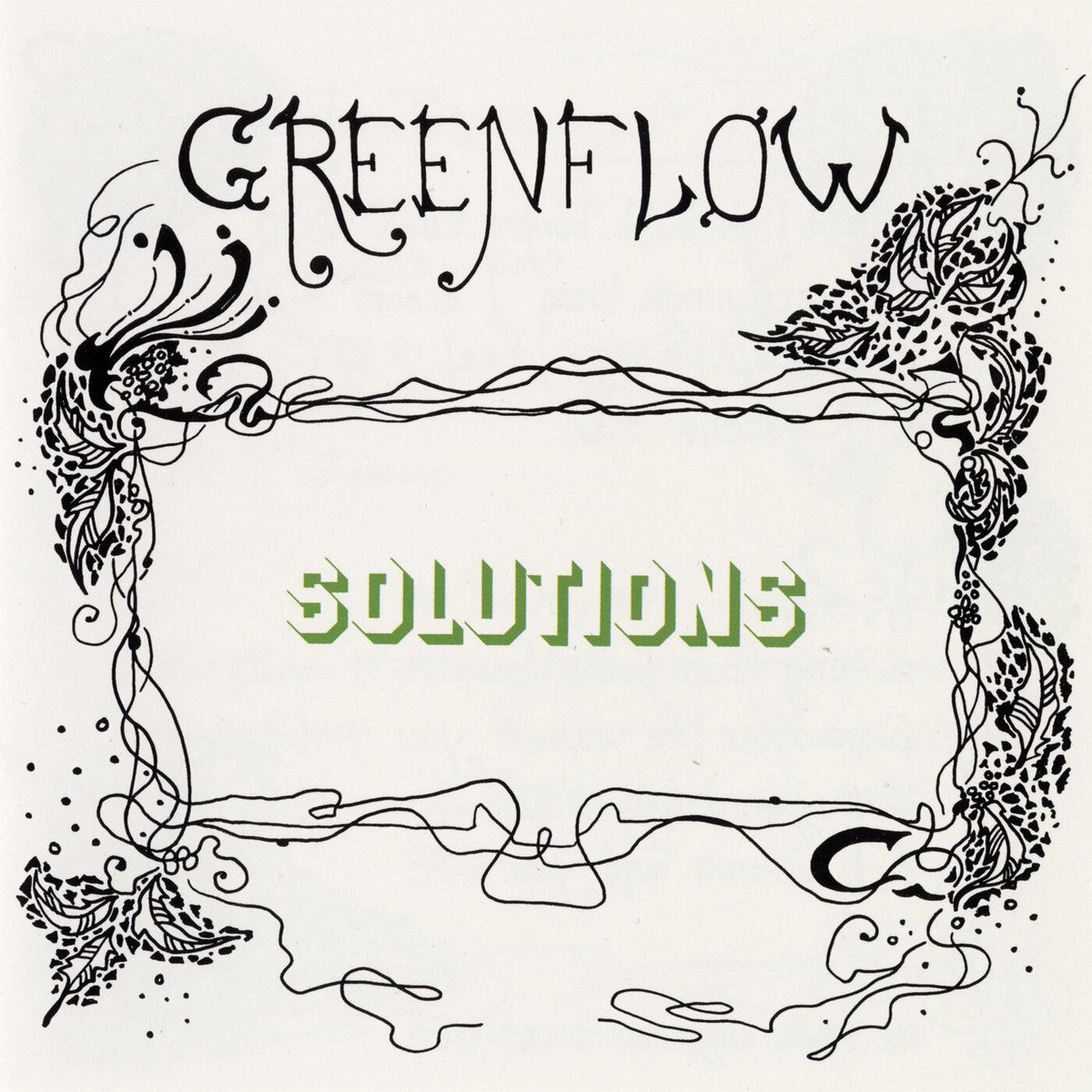 Greenflow – Solutions vinyl record cover