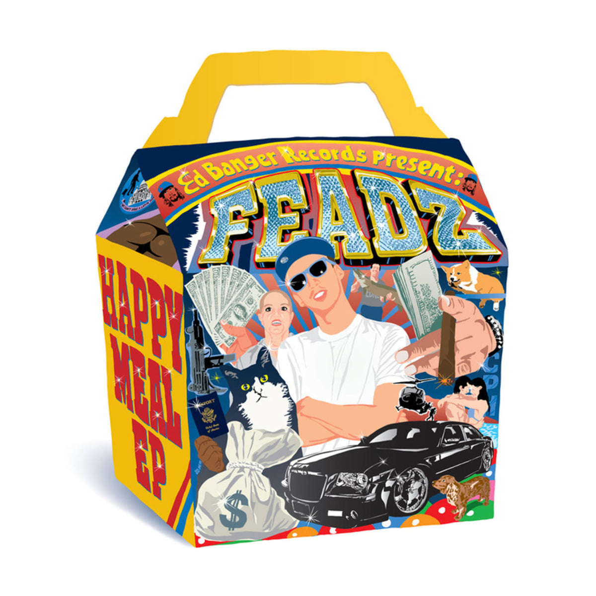 Feadz – Happy Meal EP vinyl cover