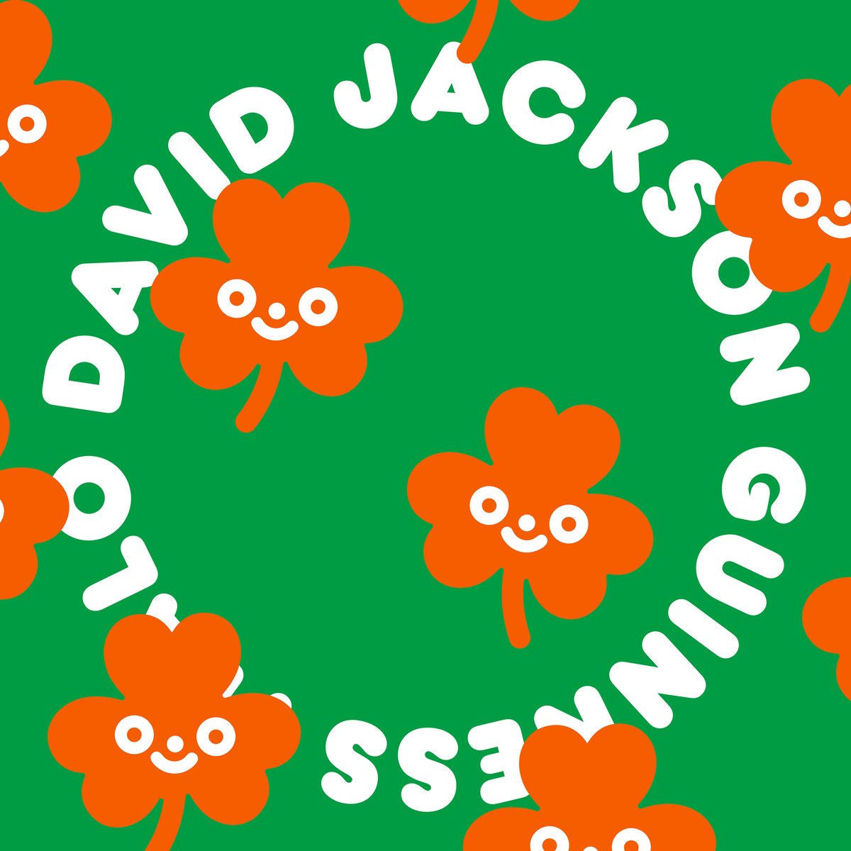 David Jackson – Guinness Italo vinyl cover