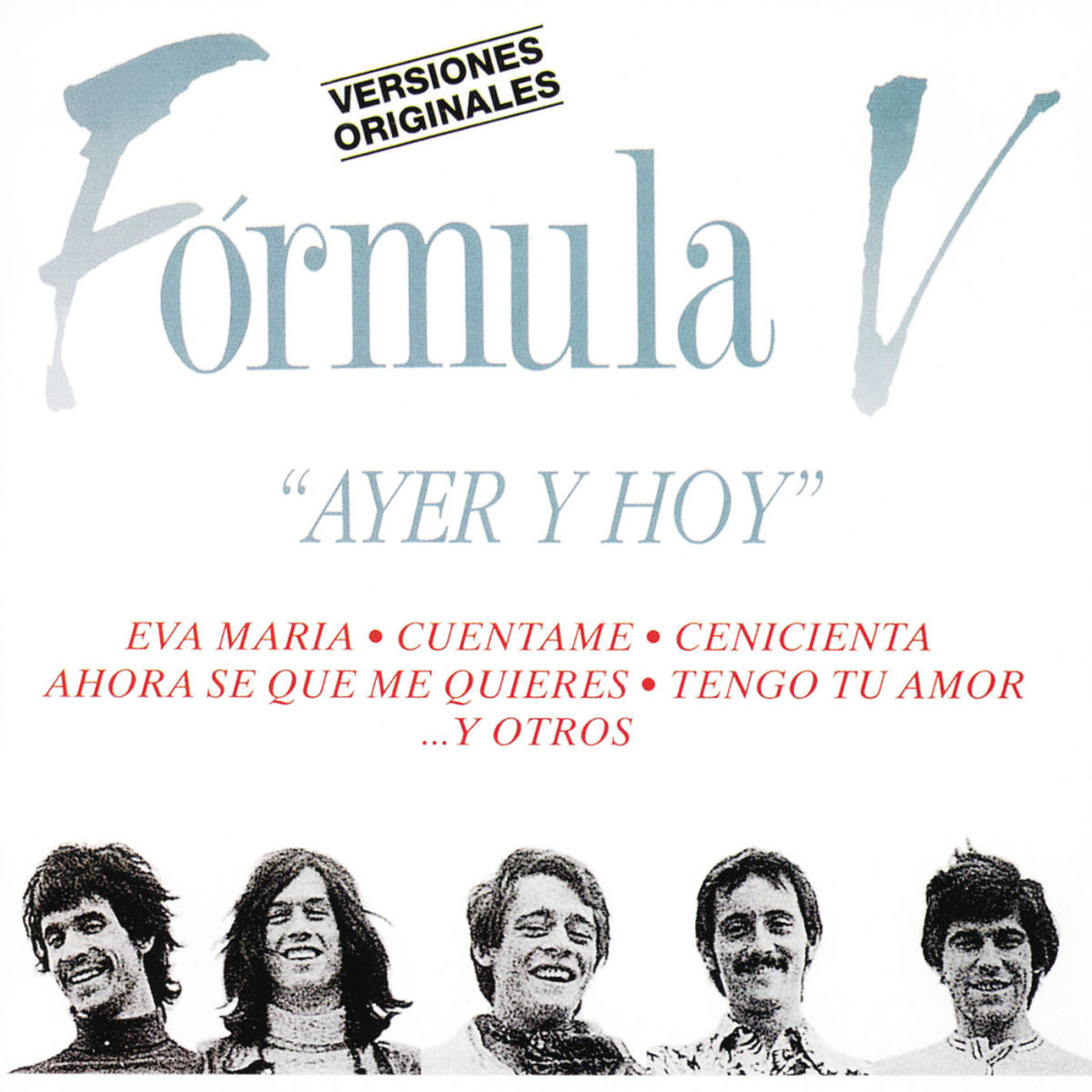 Formula V – Ayer Y Hoy - Exitos vinyl record cover