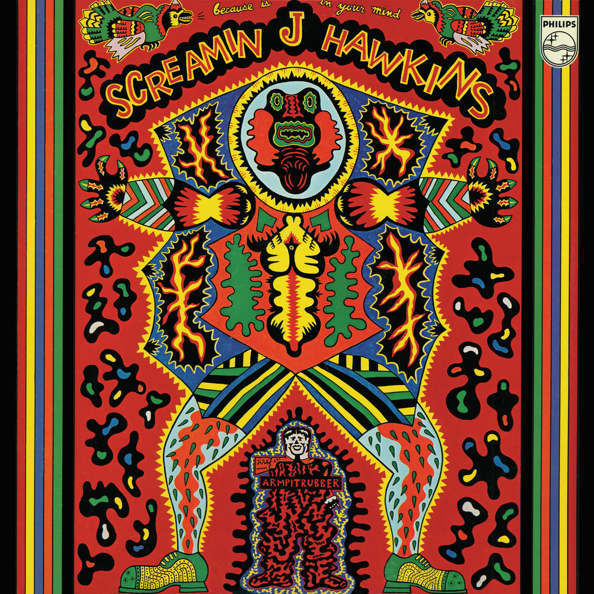 Screamin' Jay Hawkins – Because Is in Your Mind vinyl record cover