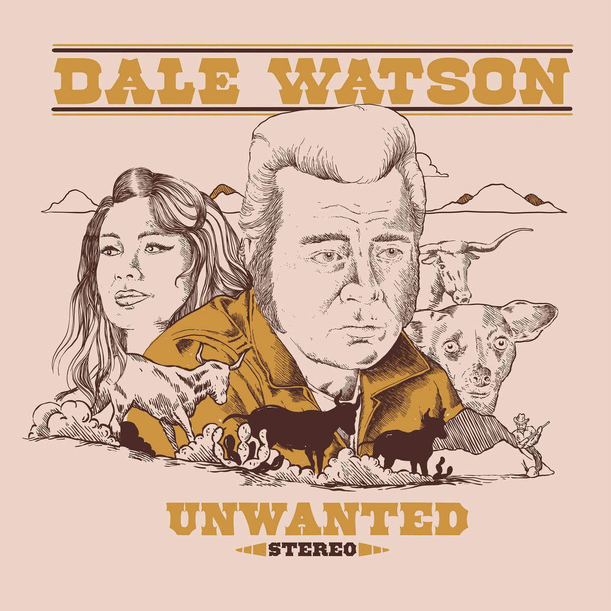 Dale Watson – Unwanted vinyl record cover