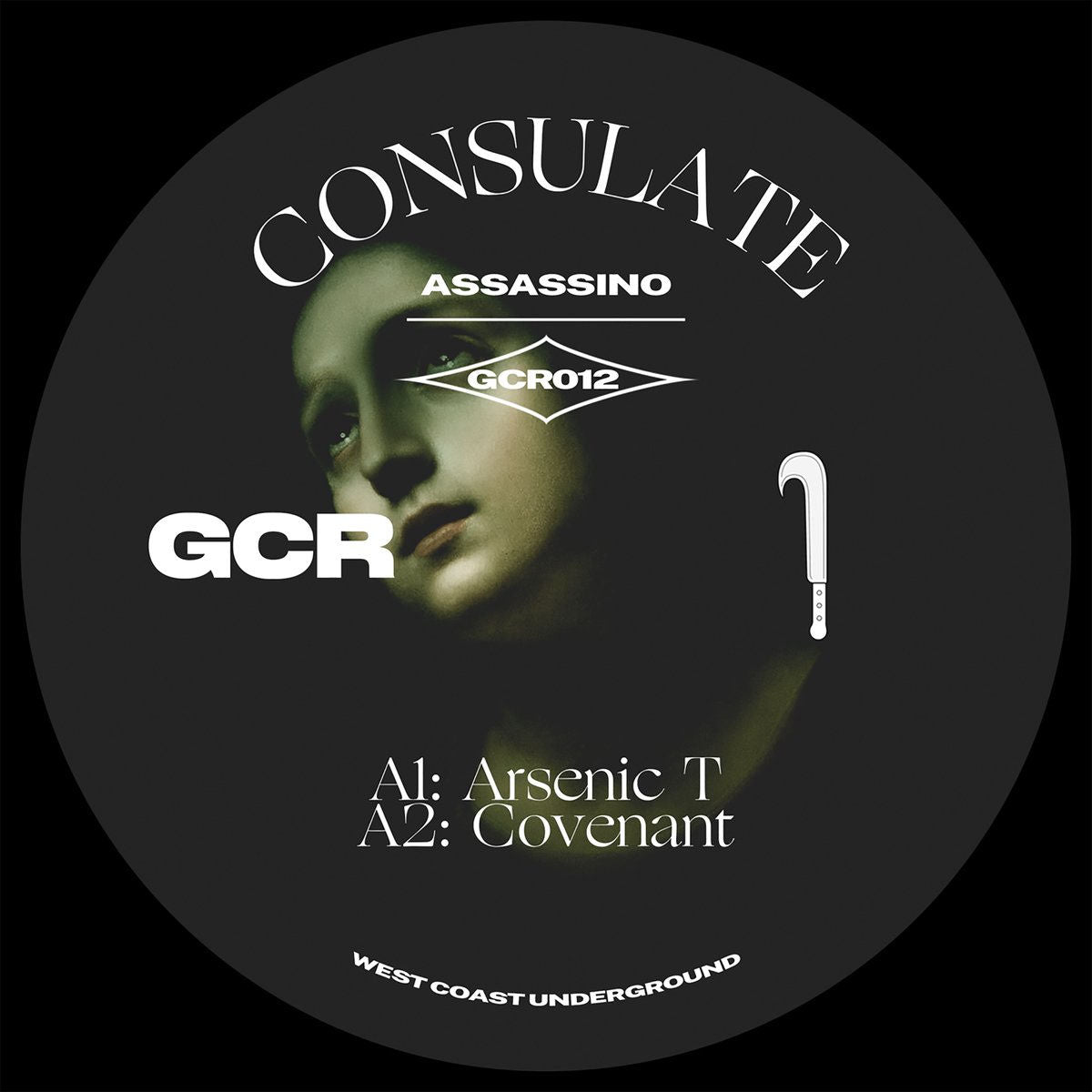 Consulate – Assassino vinyl cover