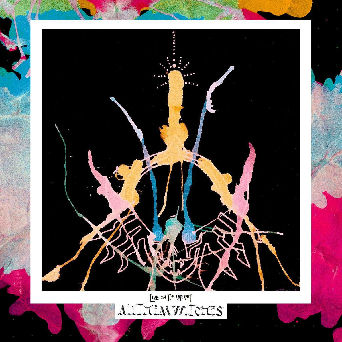 All Them Witches – Live On The Internet (2 Lp's) vinyl record cover