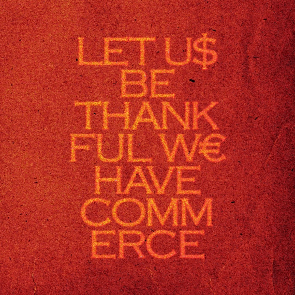 Talvihorros – Let Us Be Thankful We Have Commerce vinyl cover