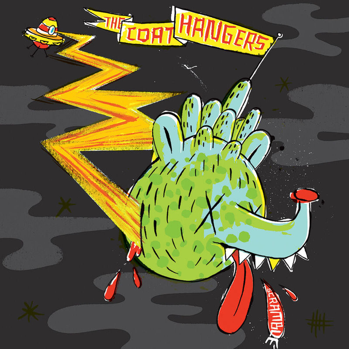 The Coathangers – Scramble vinyl cover