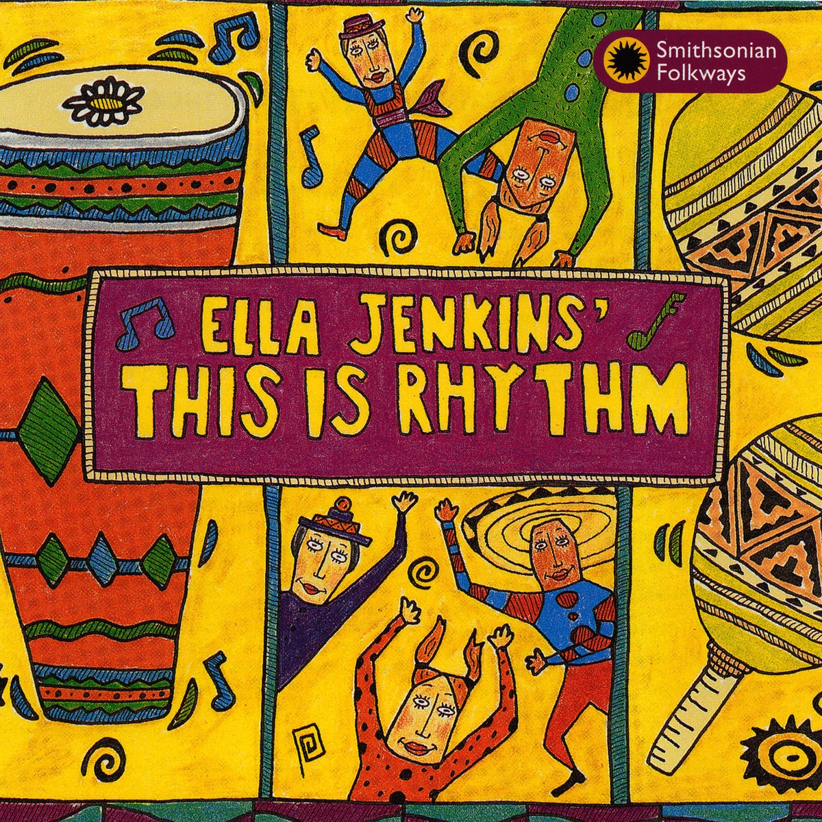 Ella Jenkins – This Is Rhythm vinyl cover