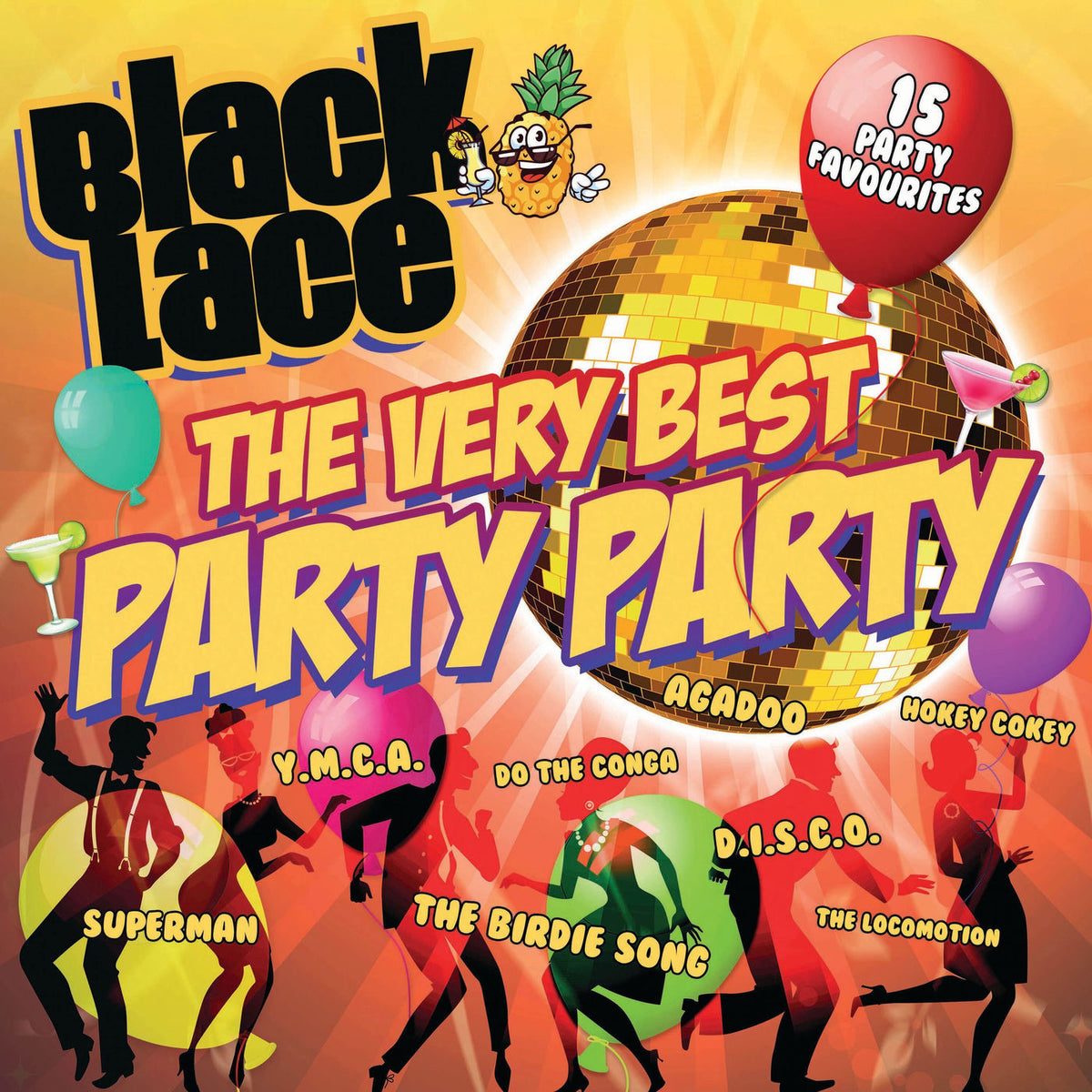 Black Lace – The Very Best Party Party vinyl record cover
