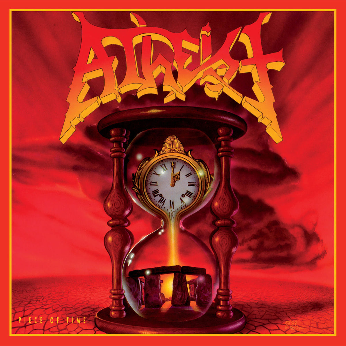 Atheist – Piece of Time vinyl record cover