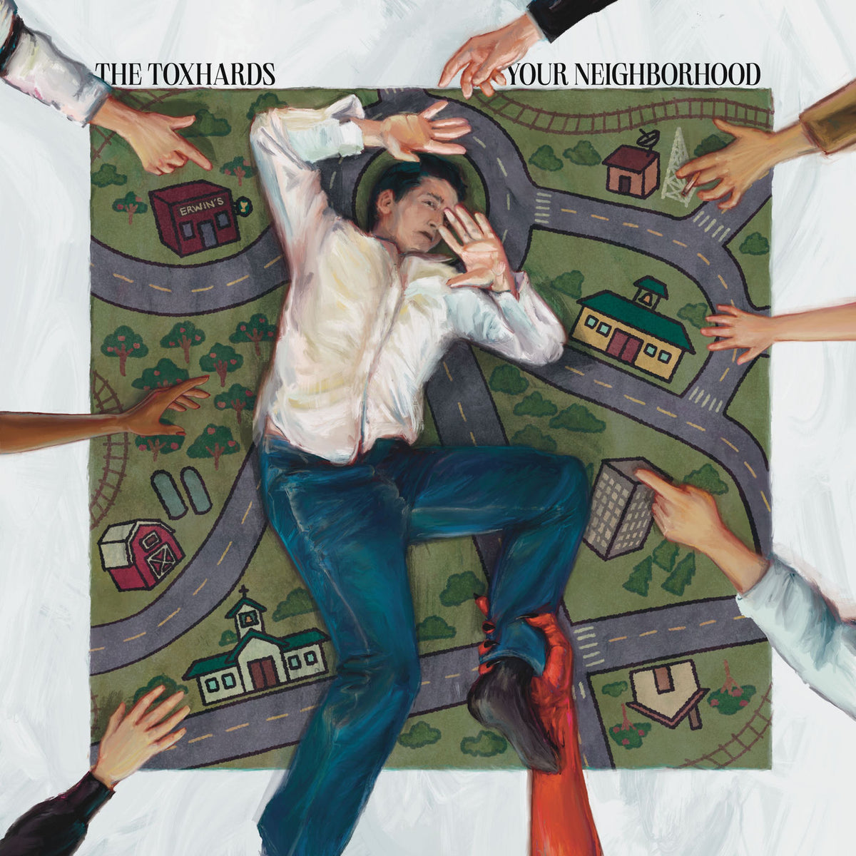 The Toxhards – Your Neighborhood vinyl record cover
