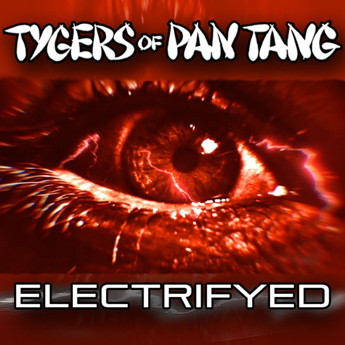 Tygers of Pan Tang – Electrifyed vinyl record cover
