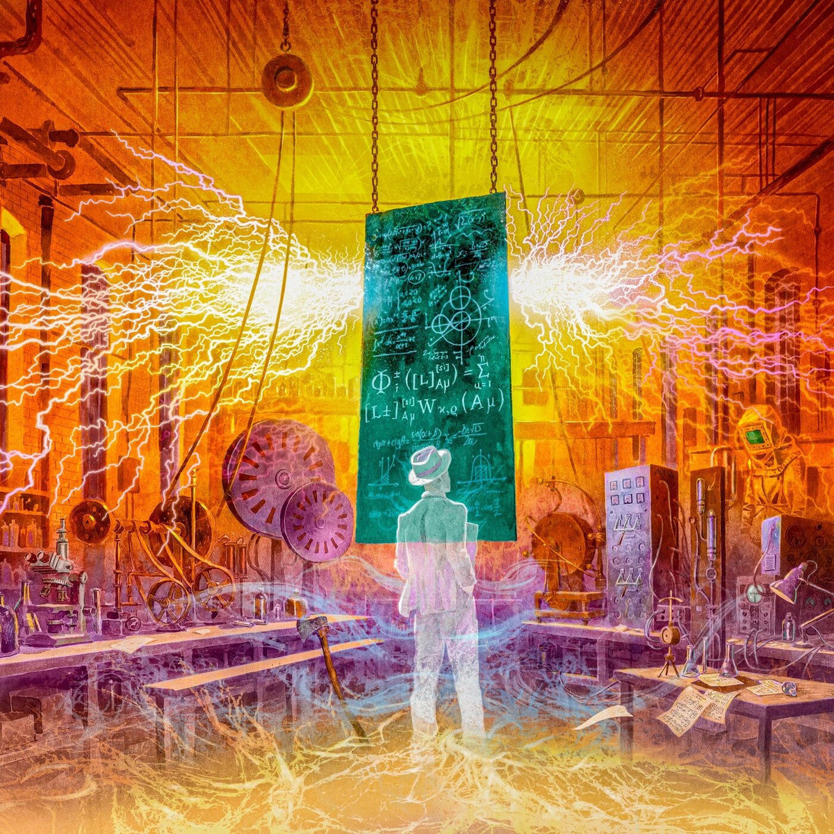 Arena – The Theory Of Molecular Inheritance vinyl record cover