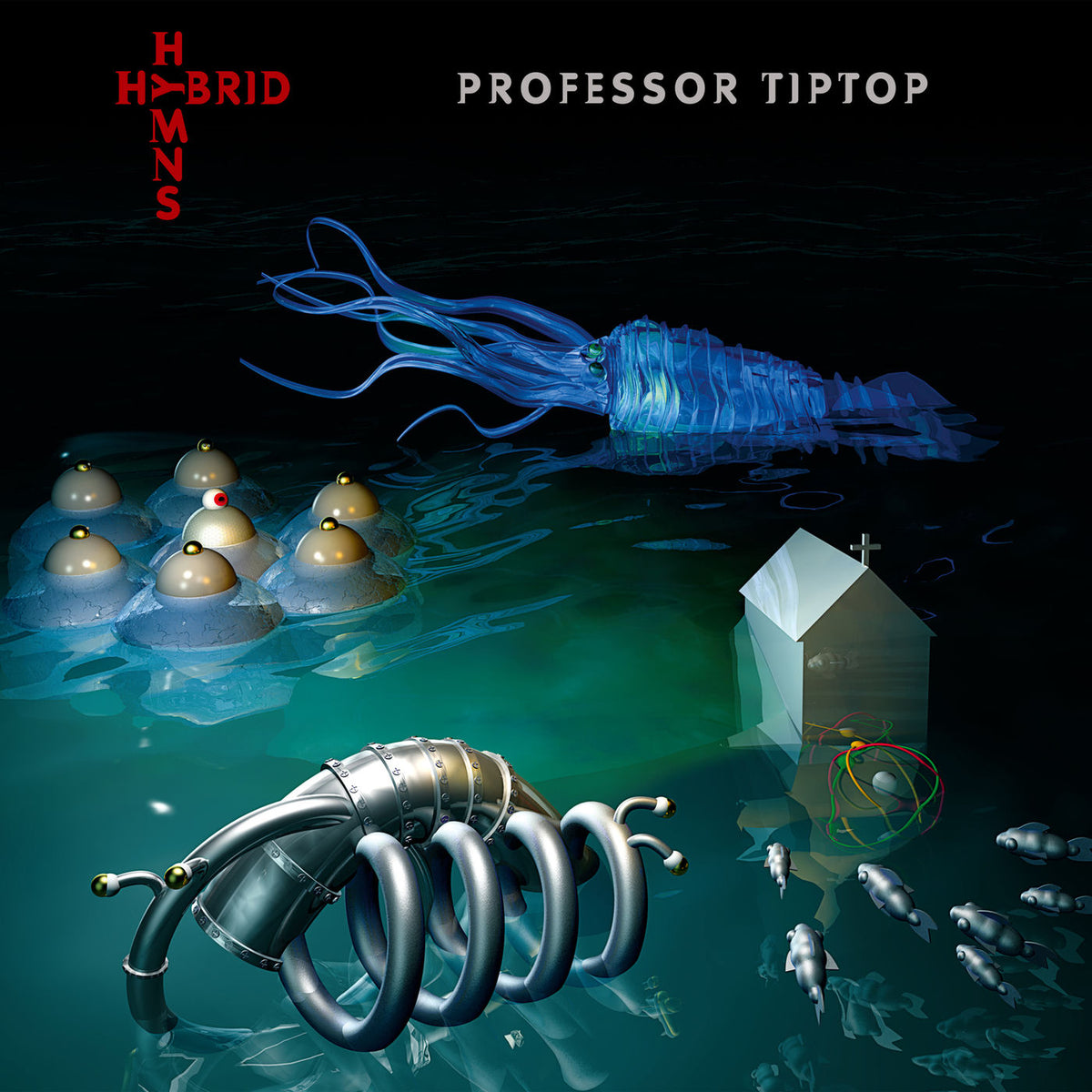 Professor Tip Top – Hybrid Hymns vinyl record cover