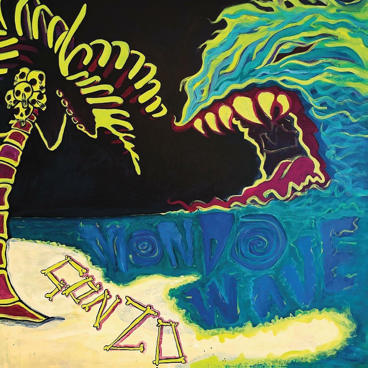 Mondo Wave – Gonzo vinyl record cover