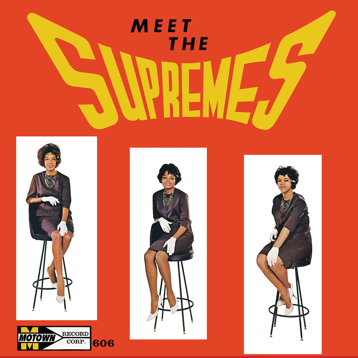 Supremes – Meet The Supremes (Clear Vinyl) vinyl record cover