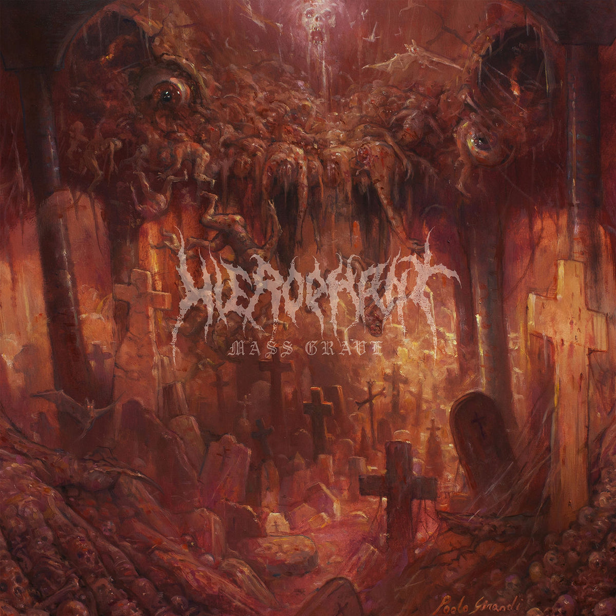 Hierophant – Mass Grave vinyl record cover