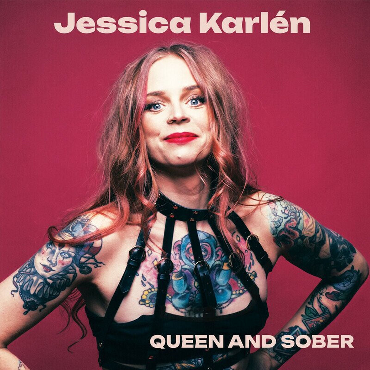 Jessica Karlen – Queen And Sober vinyl record cover