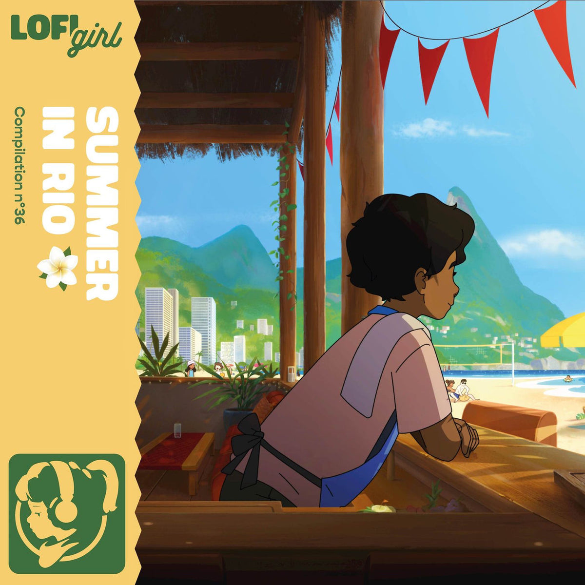 Various Artists – Summer In Rio (Limited Edition) (Marbled Yellow & Green Vinyls) vinyl record cover