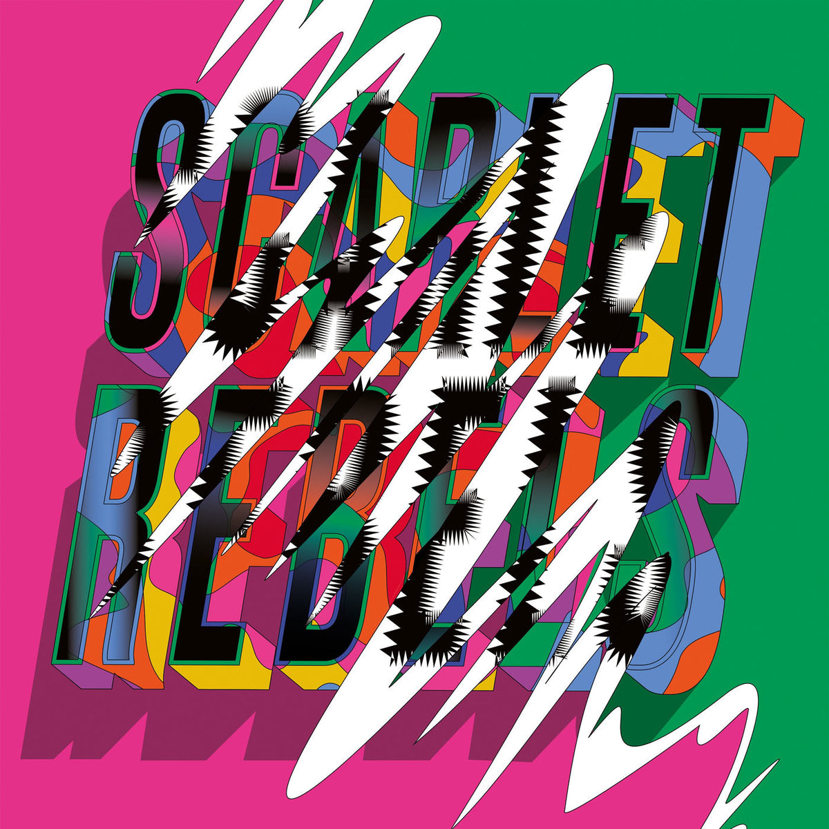Scarlet Rebels – Where the Colours Meet vinyl record cover