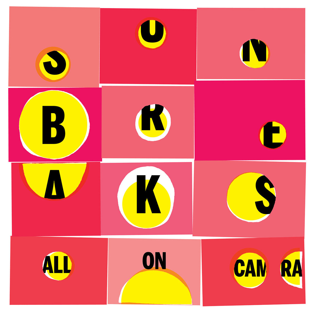 Sun Breaks – All On Camera (Electric Blue Vinyl) vinyl record cover